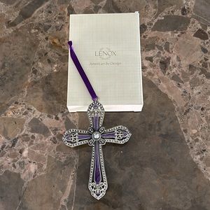 Lenox Cross Ornament